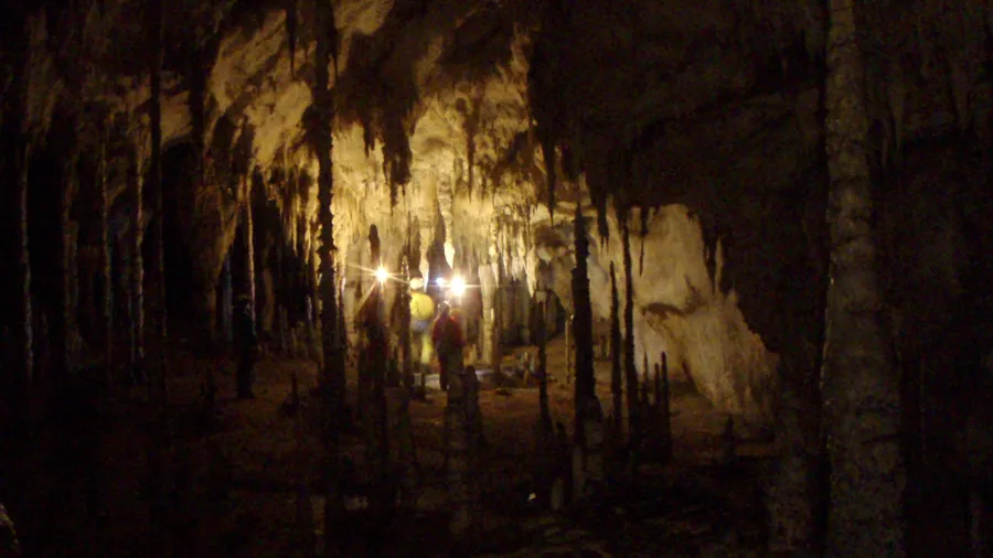 Espeleología en la Cueva Coventosa, Cantabria