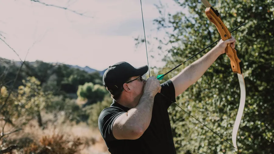 Archery at the Ruidera Lagoons