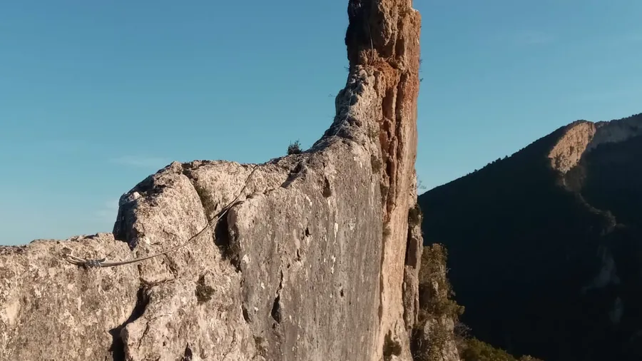 Vía Ferrata de Iniciación en Sobrón, Álava