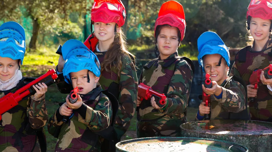 Paintball y Mini Olimpiadas Infantiles en Algete
