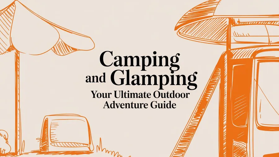 Imagen de Artículo de Blog: Camping and Glamping Your Ultimate Outdoor Adventure Guide