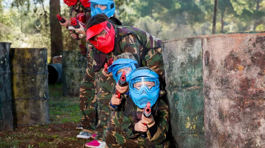 Paintball infantil en Quijorna