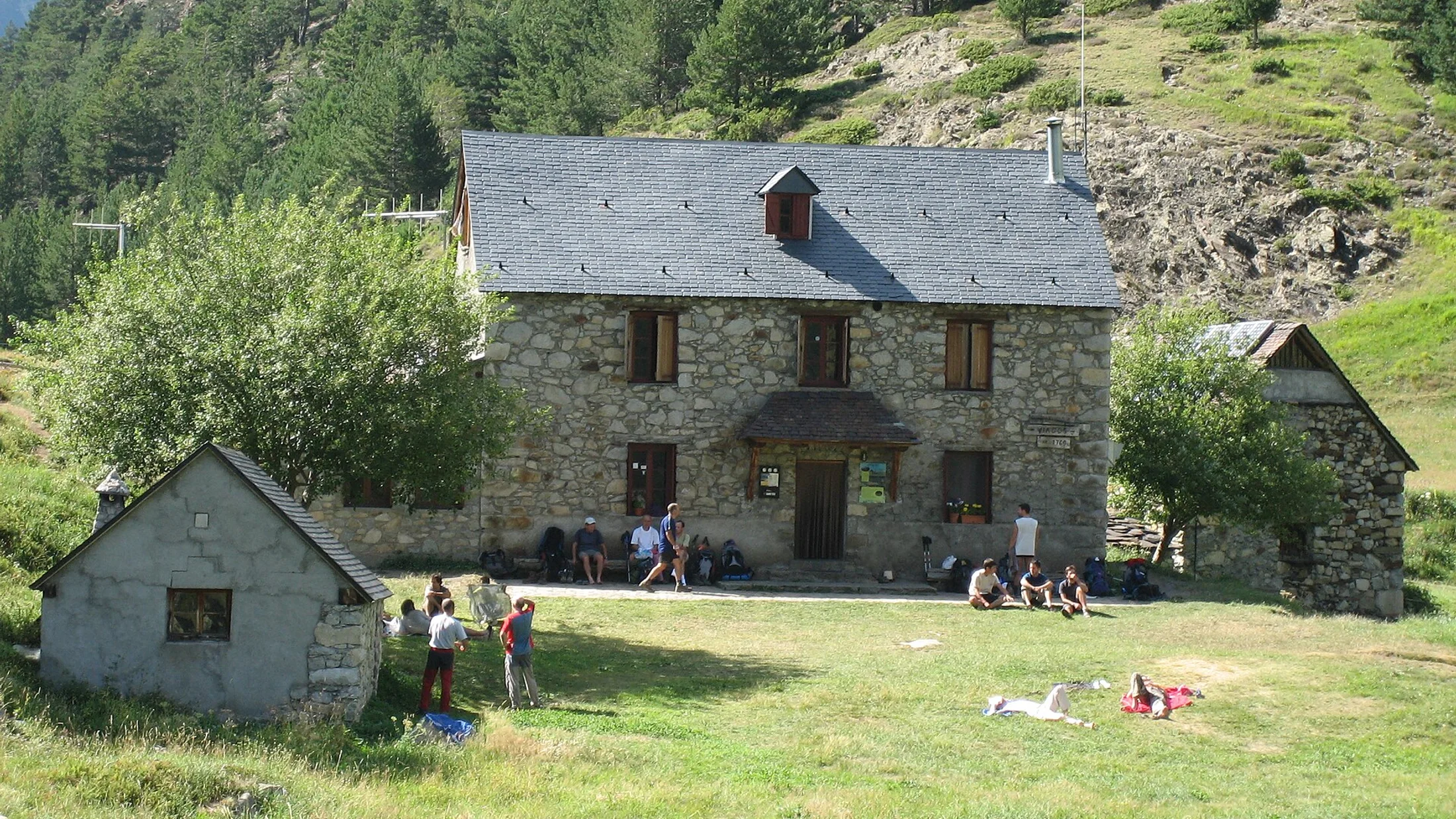 Refugio de Viadós, una de las paradas de la vuelta