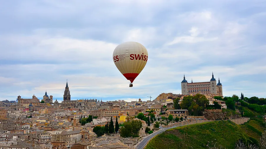 Vuelo en globo aerostático sobre Ciudad Real