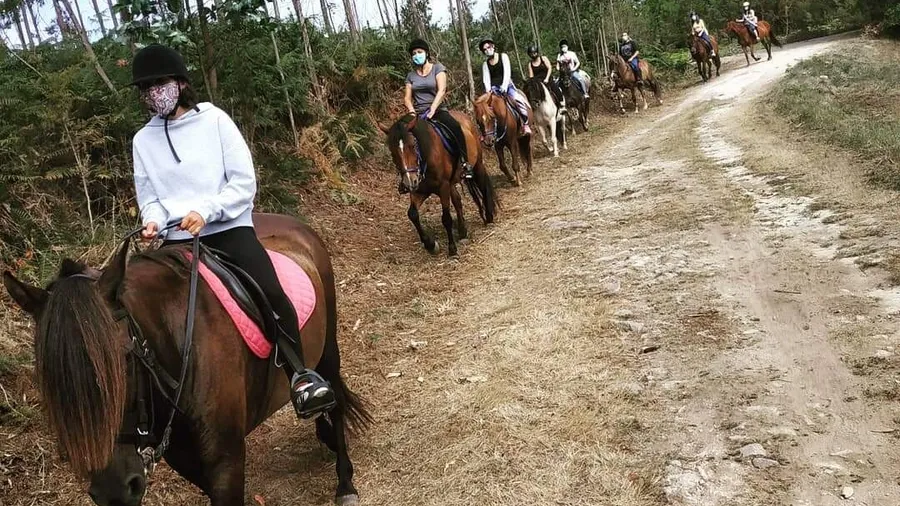 Rutas a caballo con manejo natural en Arteixo, A Coruña