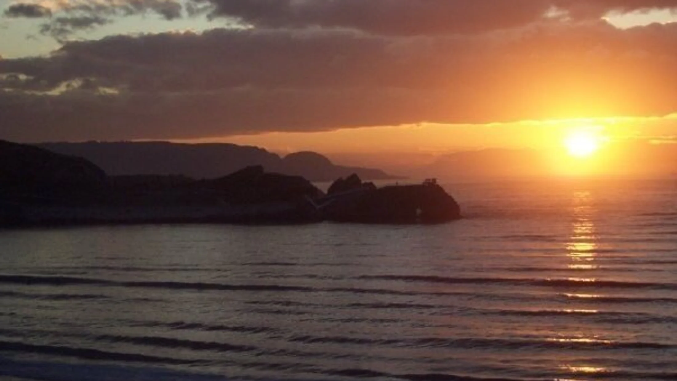 Sunset at Salinas beach