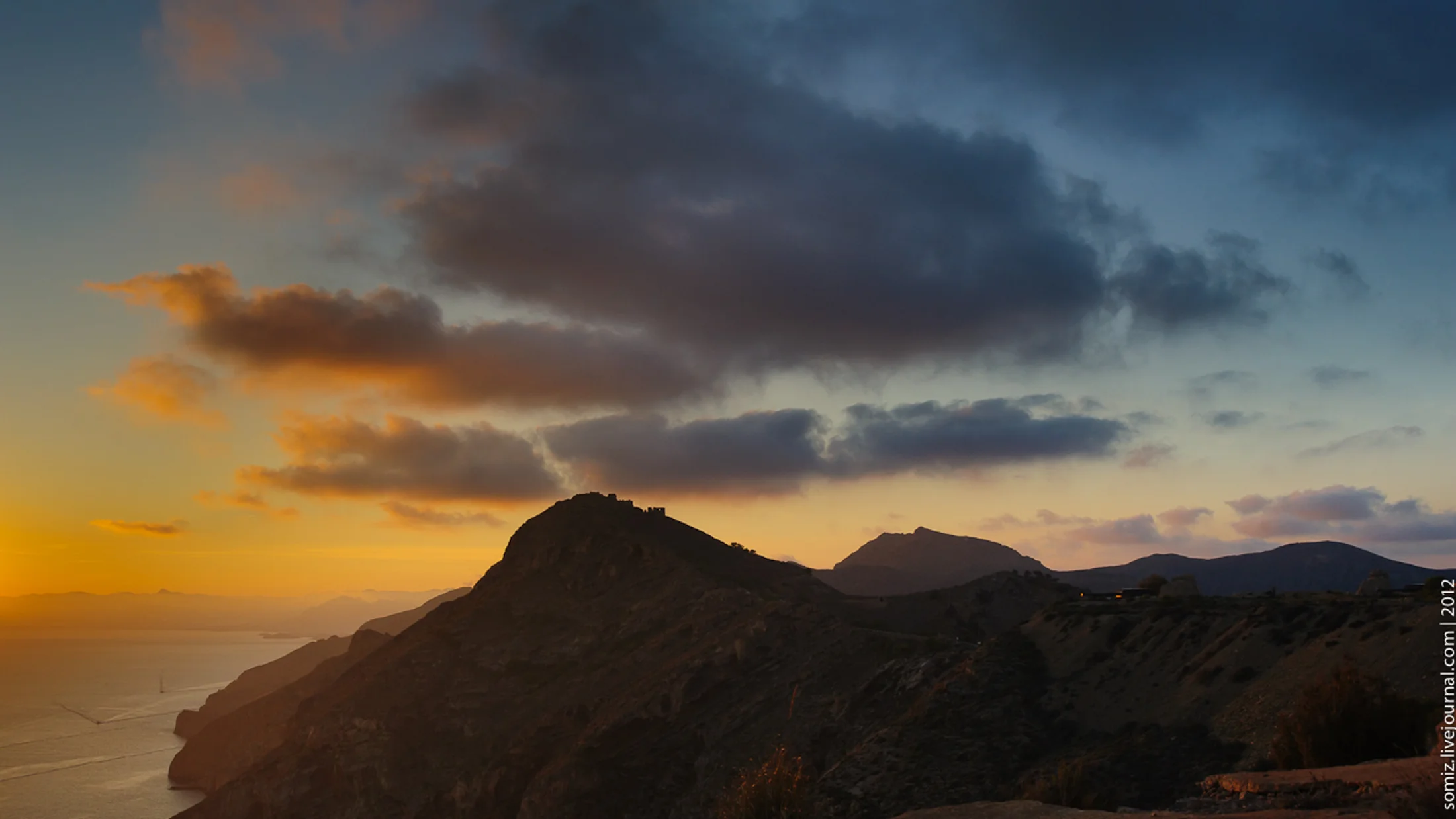 Sunset at Cabo Tiñoso