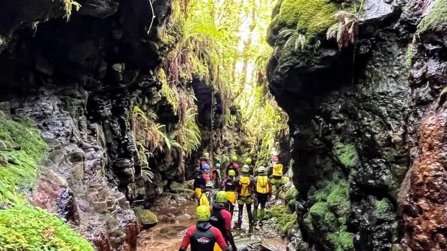 Barranquismo en el Río Fial — Nivel II