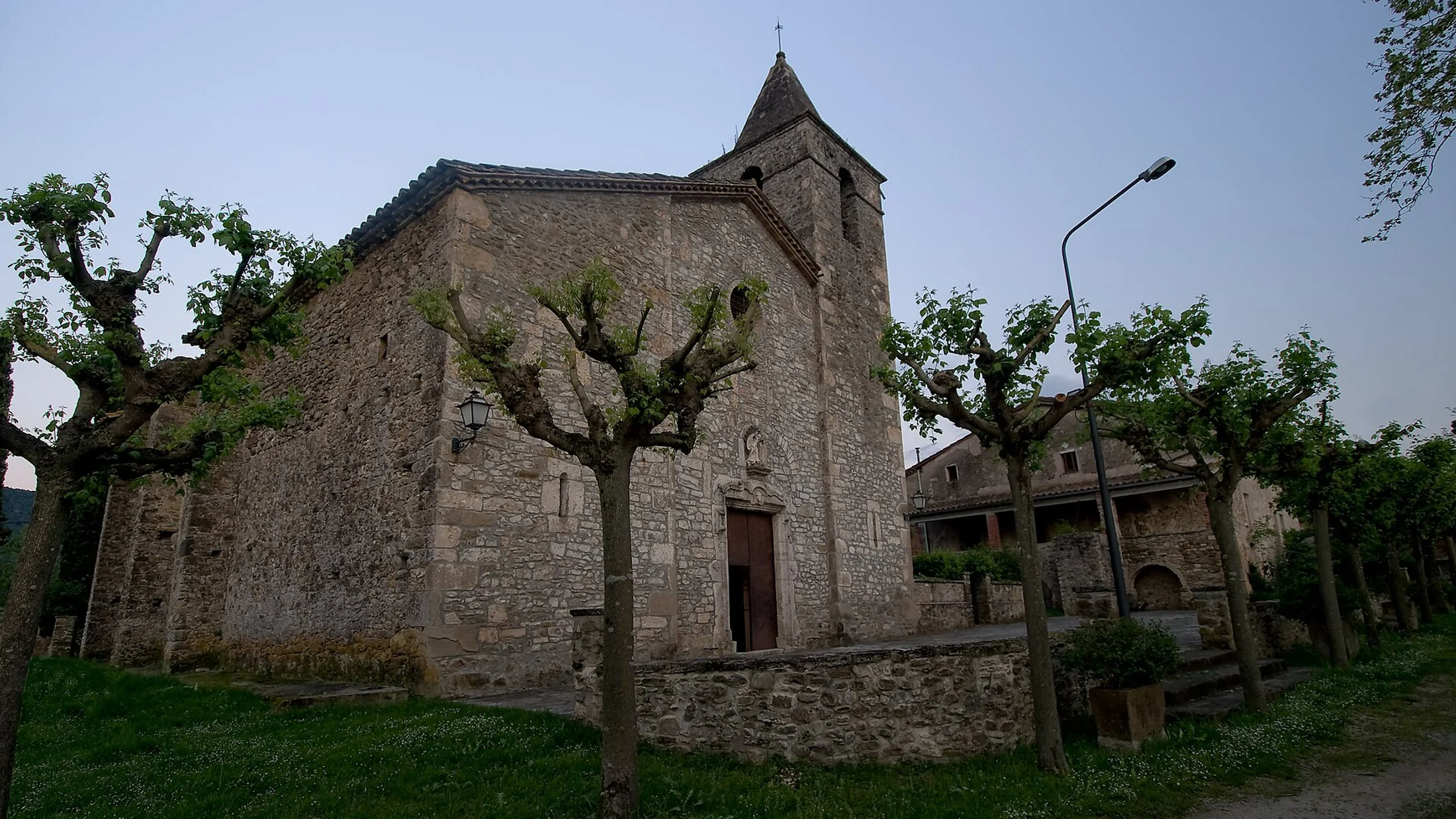 The valley of Sant Miquel de Campmajor (Girona)