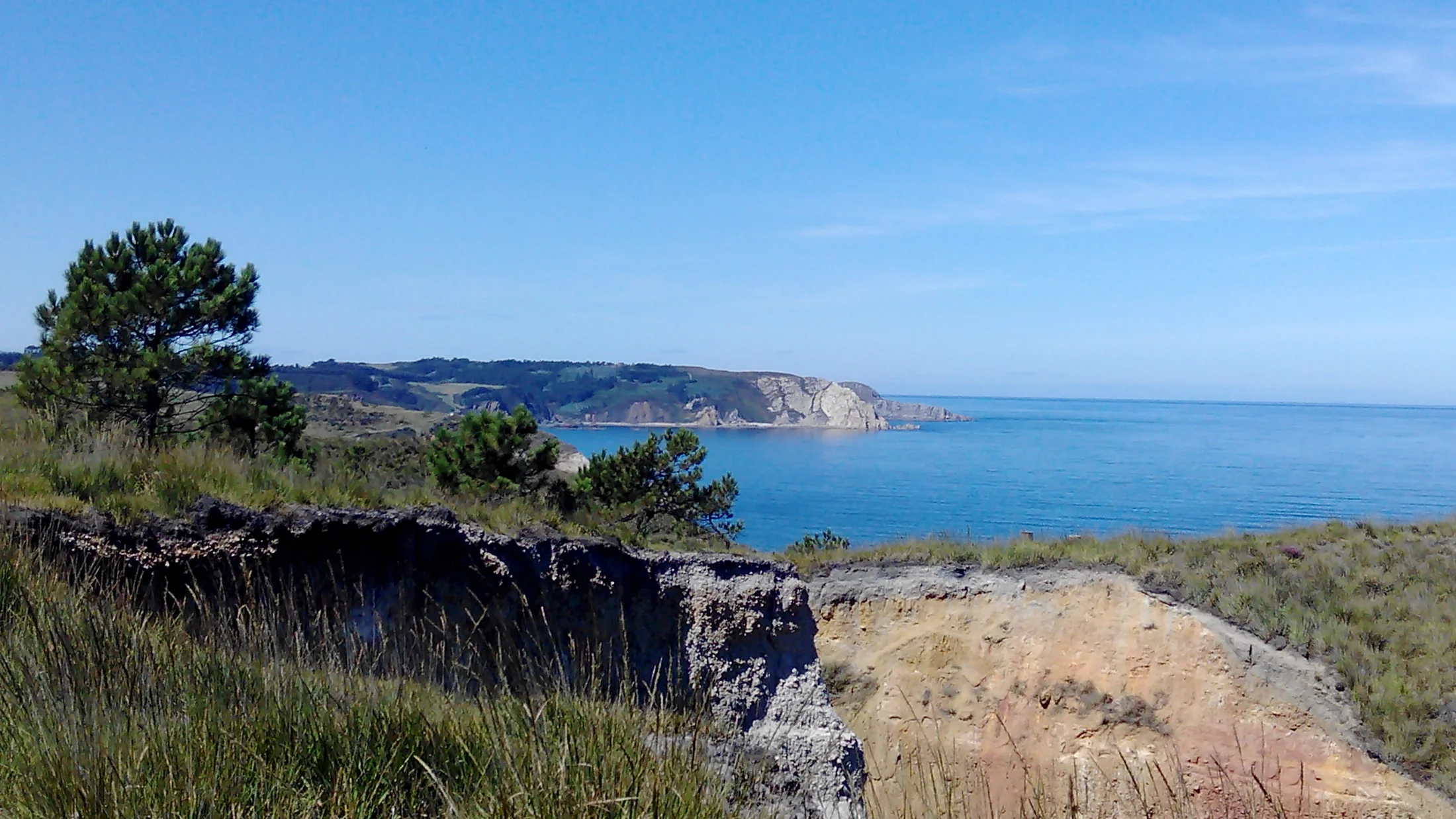 Castrillón coast from Pinos Altos