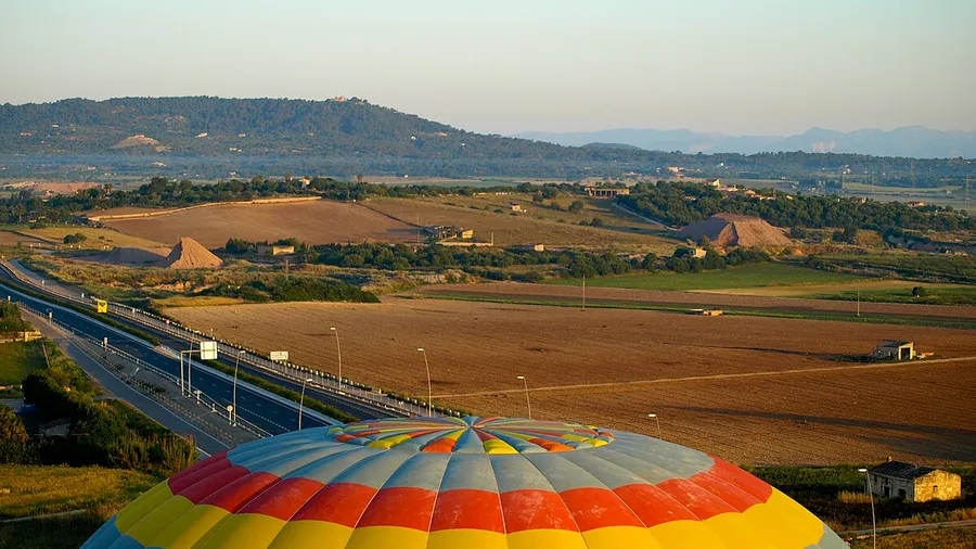 Vuelo en globo aerostático en Mallorca