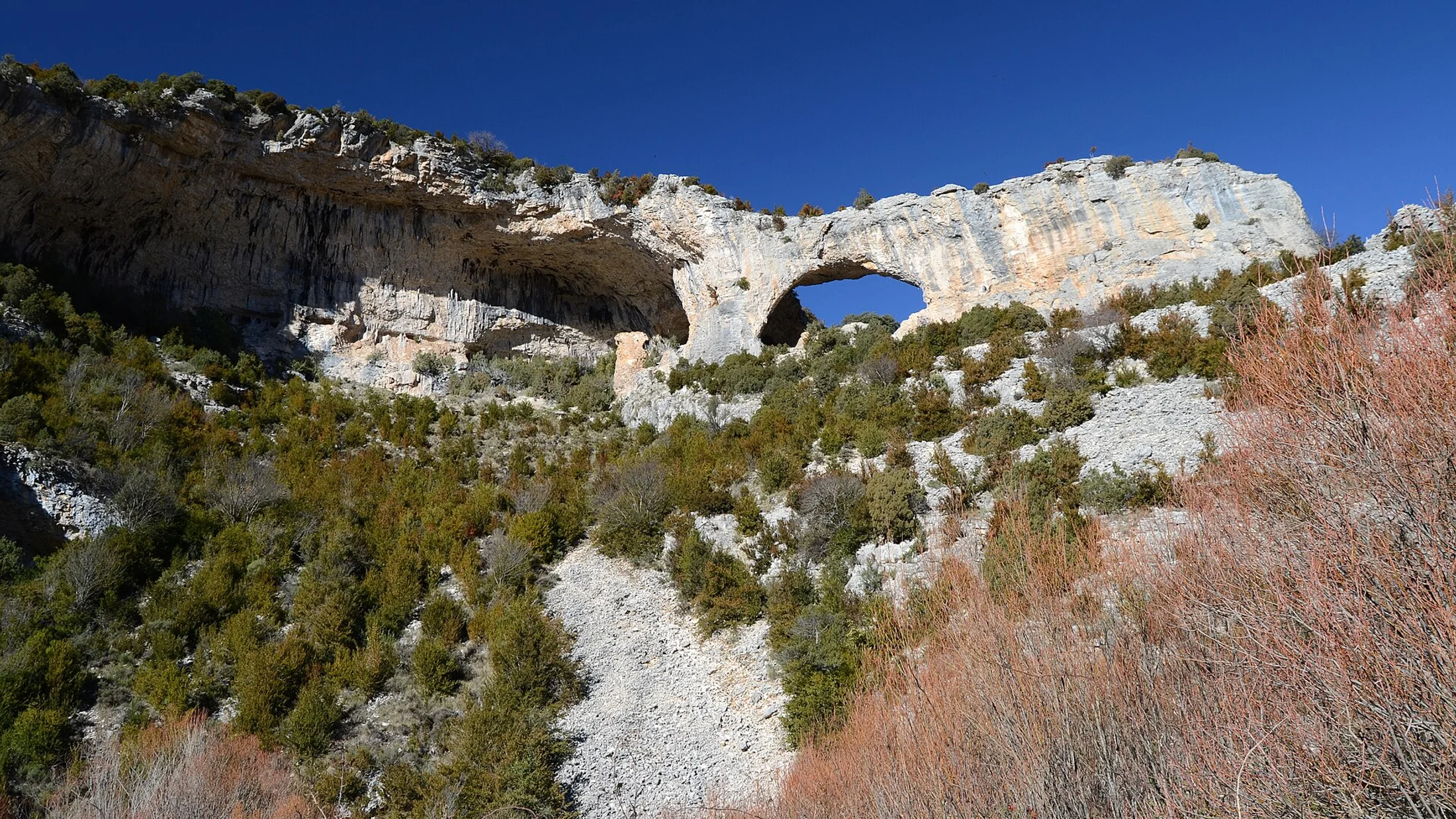 Mascún Canyon, right in the heart of the Sierra de Guara.