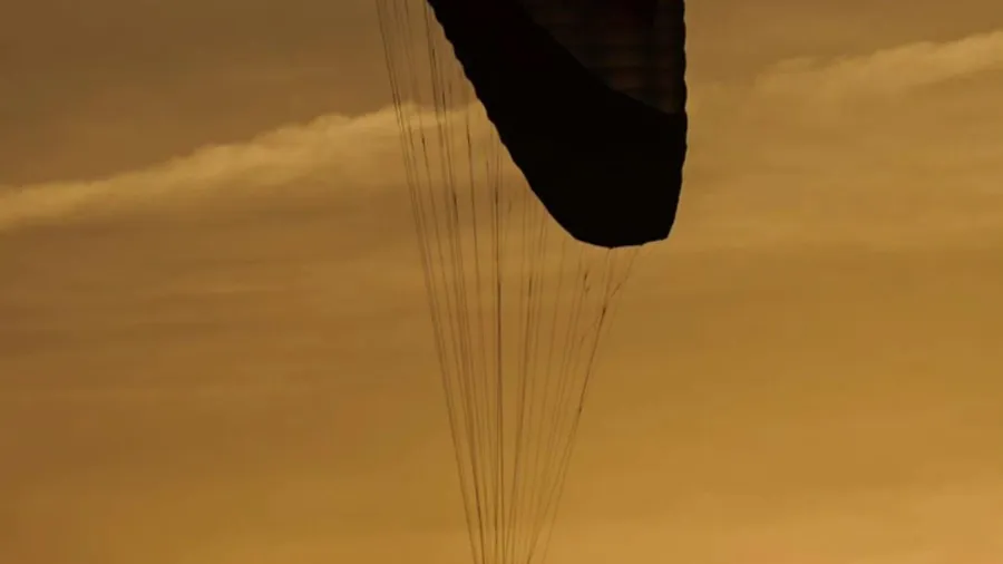 Paramotor-Flug in Toledo