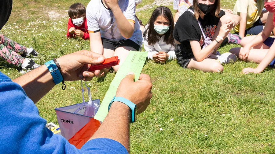 Curso de orientación en montaña en la Sierra de Entzia