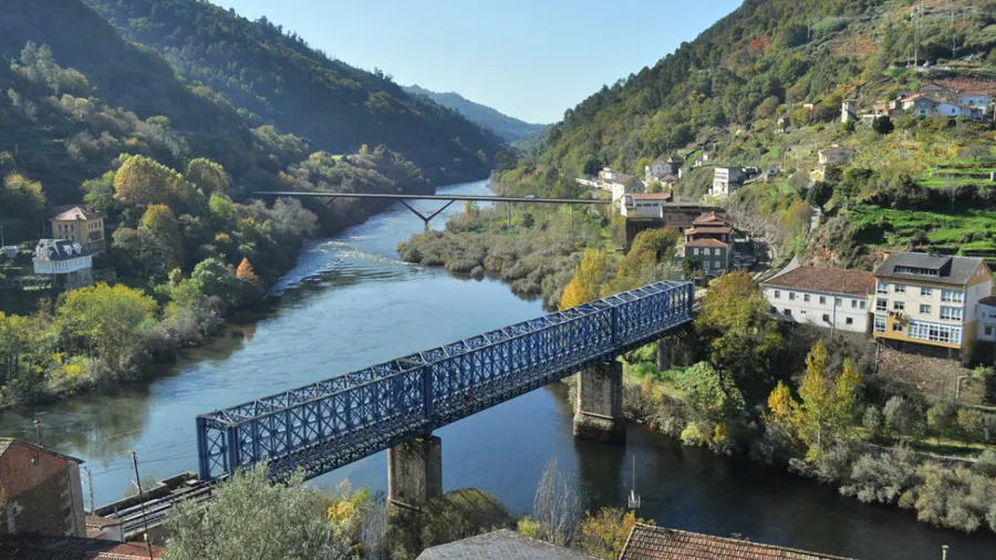 Double Bungee Jump from Dos Peares Bridge, Ourense