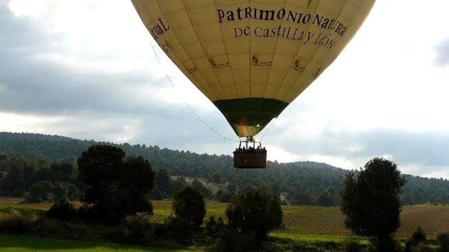 Hot air balloon flight in Arribes del Duero, Zamora