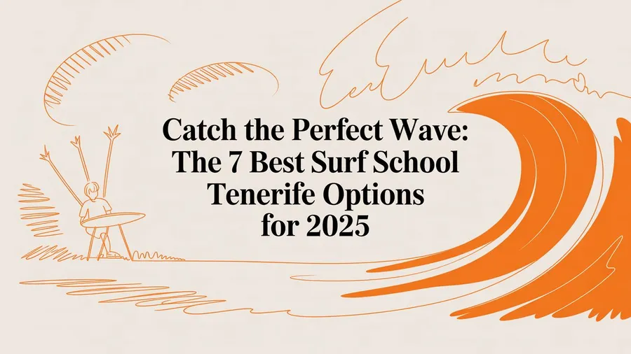 Imagen de Artículo de Blog: Catch the Perfect Wave: The 7 Best Surf School Tenerife Options for 2025