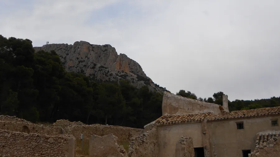 Vista panorámica de Sierra Espuña en Murcia, España