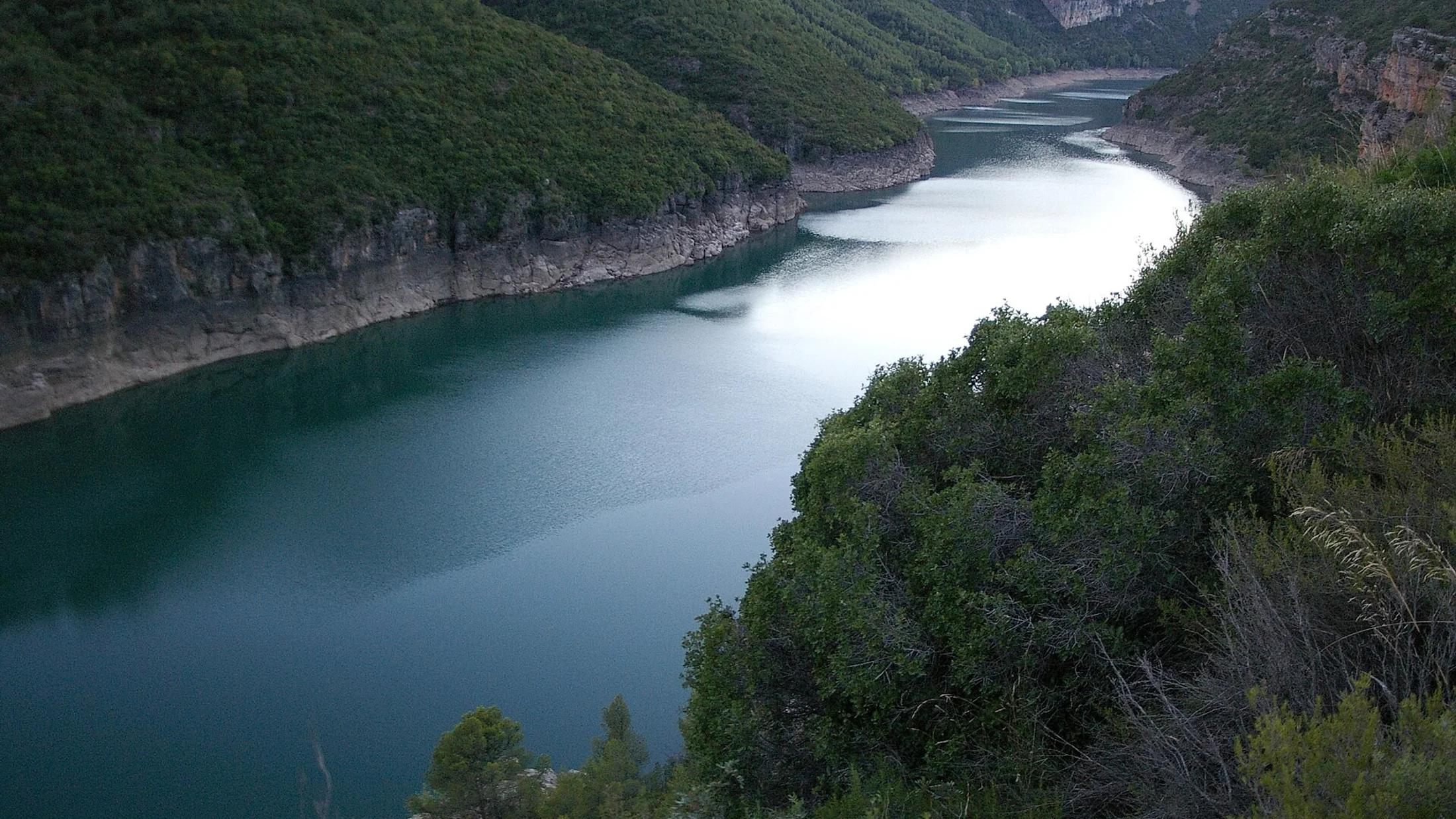 The Noguera Pallaresa on its descent