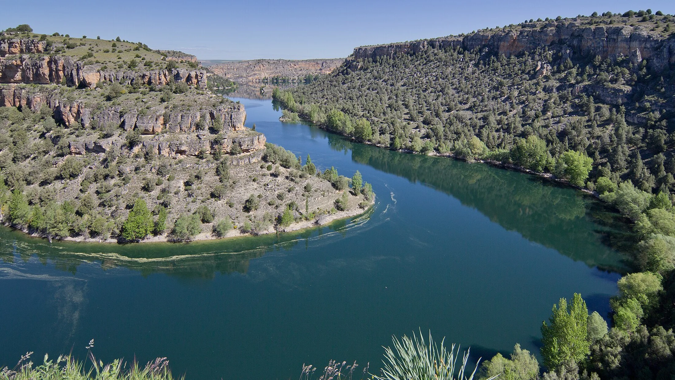 Las Hoces del Río Duratón, inicio de la expedición