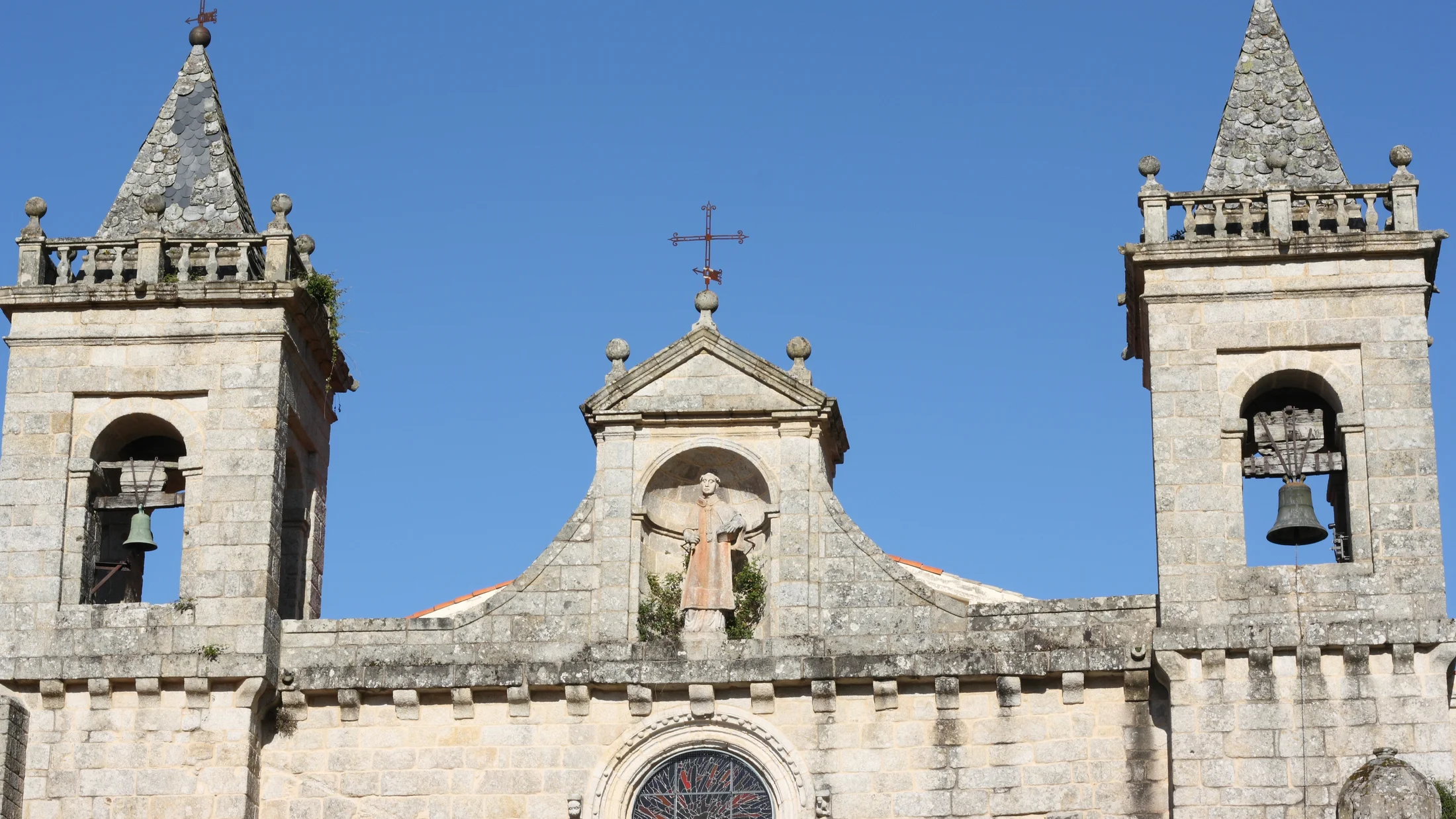 Romanesque monastery hidden away