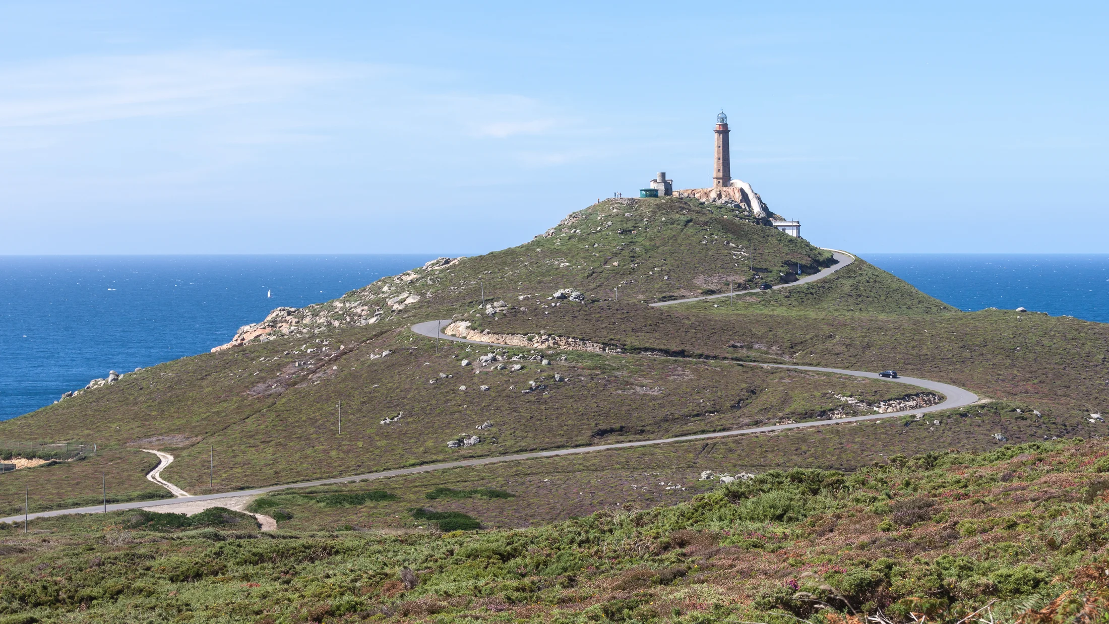 Leuchtturm von Cabo Vilán, erster elektrischer Leuchtturm Spaniens (1896)