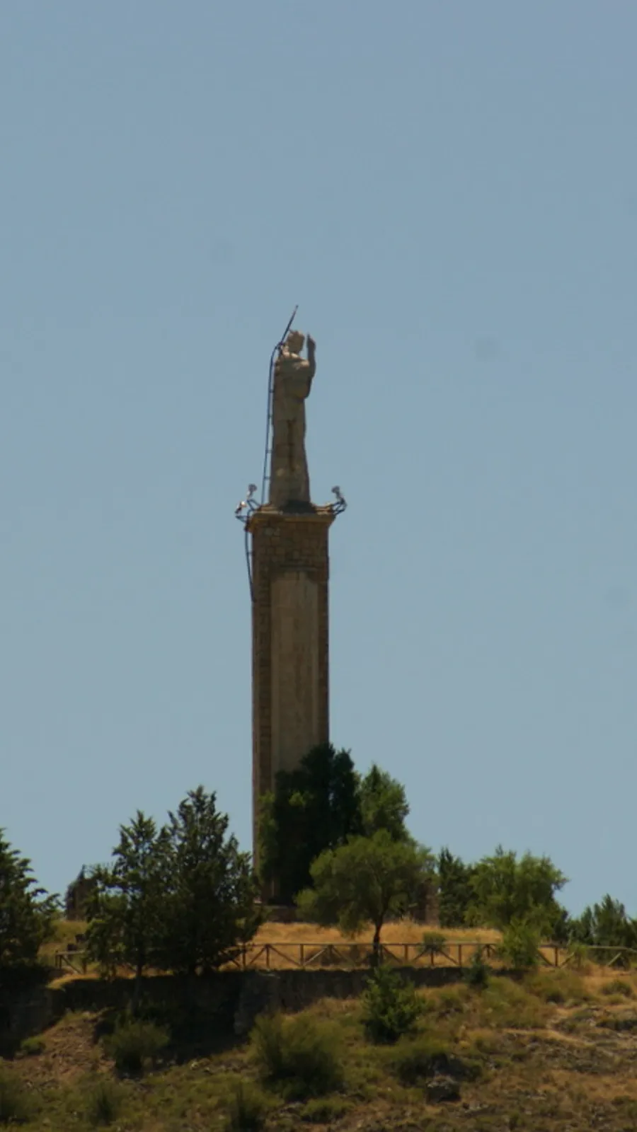 Blickpunkt auf dem Cerro del Socorro