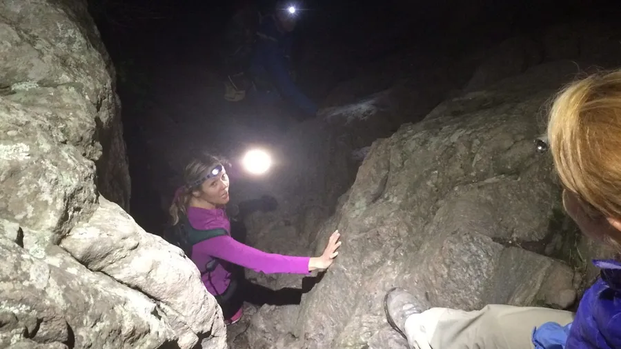 Vía ferrata nocturna en Vilafranca del Penedès