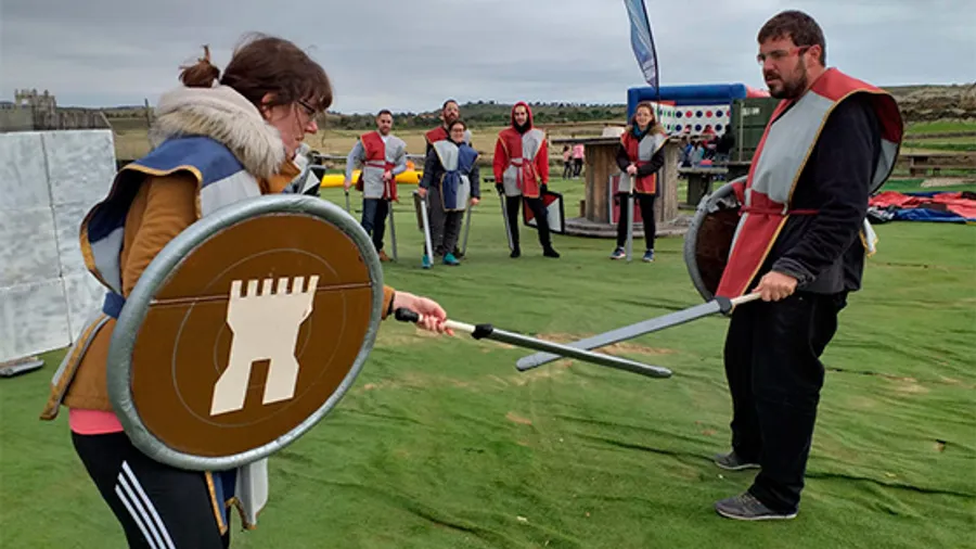 Combate medieval en Madrid