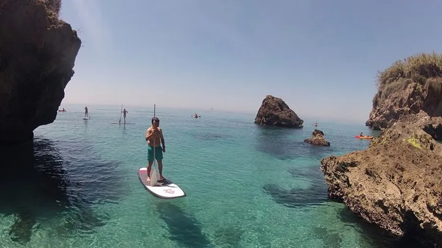 Paddle surf en las Lagunas de Ruidera con tablas XXL