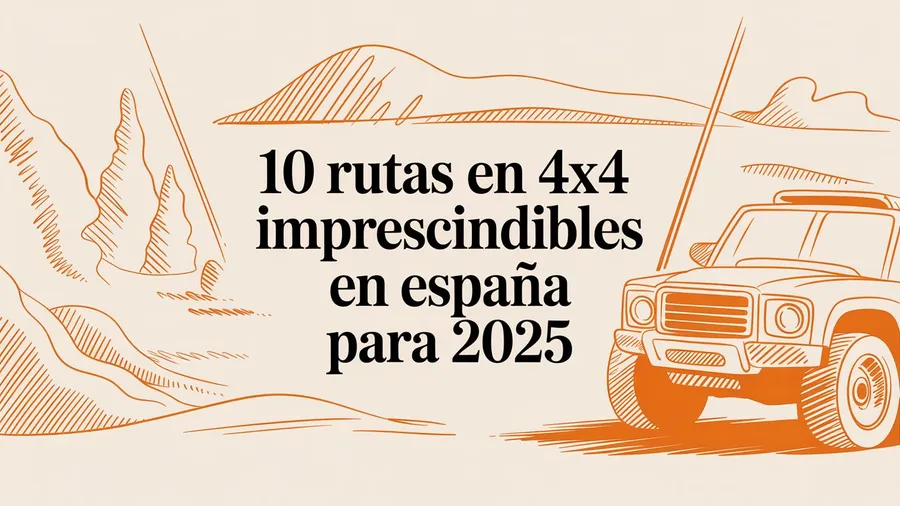 Imagen de Artículo de Blog: 10 Rutas en 4x4 Imprescindibles en España para 2025